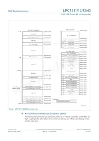 LPC1343FHN33 Datasheet Pagina 18