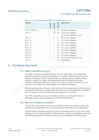 LPC1549JBD100E Datasheet Page 21