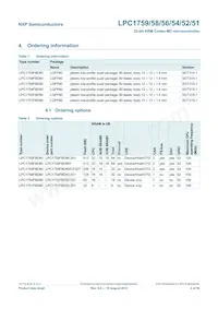 LPC1754FBD80數據表 頁面 4
