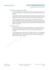 LPC1754FBD80 Datasheet Page 15