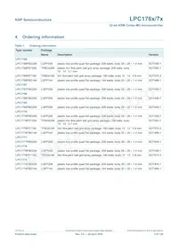 LPC1785FBD208K Datasheet Page 5
