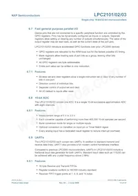 LPC2103FHN48H/6 Datasheet Page 13