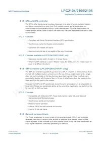 LPC2105FBD48/01 Datasheet Pagina 18