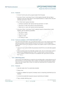 LPC2105FBD48/01 Datasheet Pagina 19