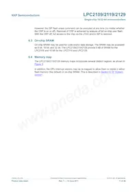 LPC2129FBD64 Datasheet Pagina 11
