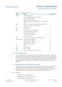 LPC2138FHN64/01 Datasheet Page 16
