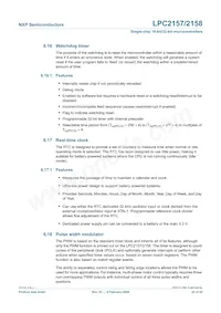 LPC2158FBD100 Datasheet Page 22