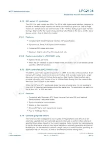 LPC2194HBD64 Datasheet Pagina 16