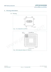 LPC2210FBD144 Datasheet Page 5