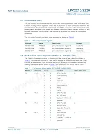 LPC2210FBD144 Datasheet Pagina 18