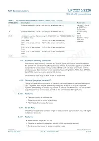 LPC2210FBD144 Datasheet Page 23