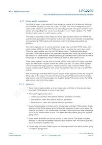 LPC2290FBD144 Datasheet Page 22