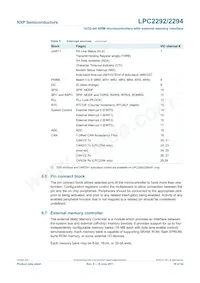 LPC2292FET144/G Datasheet Page 18