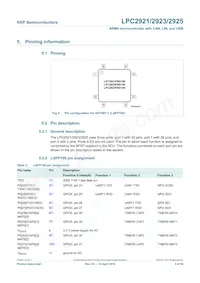 LPC2923FBD100 Datasheet Page 5