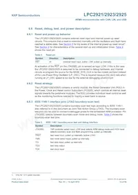 LPC2923FBD100 Datasheet Page 12