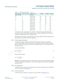 LPC2923FBD100 Datenblatt Seite 19