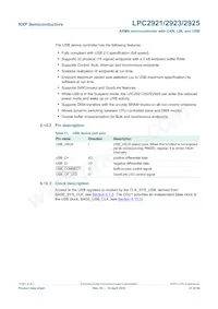 LPC2923FBD100 Datasheet Page 21