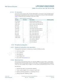 LPC2923FBD100 Datasheet Page 23