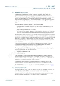 LPC2930FBD208 Datasheet Page 14