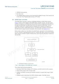 LPC3141FET180 Datasheet Pagina 15