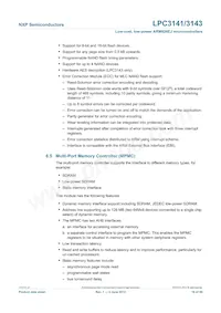 LPC3141FET180 Datasheet Page 16