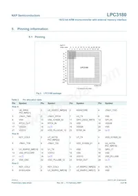 LPC3180FEL320/01 Datenblatt Seite 4