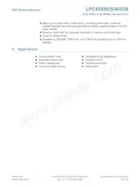 LPC43S20FET180E Datasheet Page 4