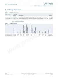 LPC43S70FET256E Datasheet Page 5