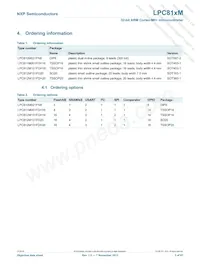 LPC812M101FDH20FP Datasheet Pagina 3
