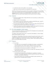 LPC812M101FDH20FP Datasheet Pagina 16