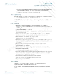 LPC812M101FDH20FP Datasheet Page 17