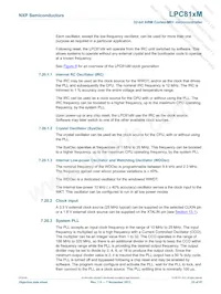 LPC812M101FDH20FP Datasheet Page 23