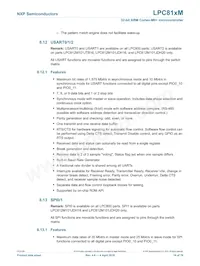 LPC812M101JD20J Datasheet Page 19