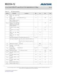 M02094-12 Datasheet Page 6