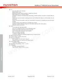 M0518SD2AE Datasheet Page 10