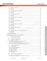M054ZDE數據表 頁面 3