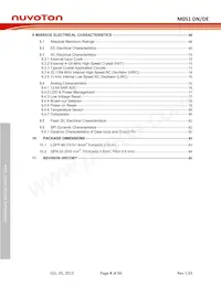 M054ZDE Datasheet Page 4