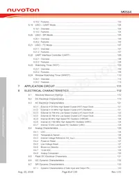 M0564VG4AE Datasheet Page 4