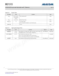 M21315G-12 Datasheet Pagina 17