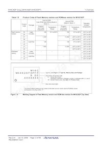 M3062AFCTGP#U Datasheet Page 14