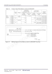 M3062AFCTGP#U Datasheet Page 15