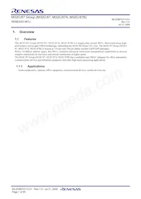 M30876FJBGP Datasheet Page 3