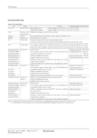 M37542F4GP#U0 Datasheet Page 12