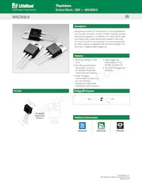 MAC3030-8G Datasheet Cover