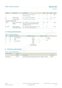 MAC97A6 Datasheet Page 2
