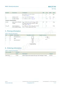 MAC97A8/DG Datasheet Page 2