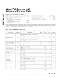 MAX11503EUA+T Datasheet Pagina 2