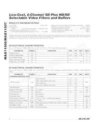 MAX11506CEE+T Datasheet Page 2