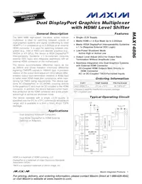 MAX14886CTL+ Datenblatt Cover