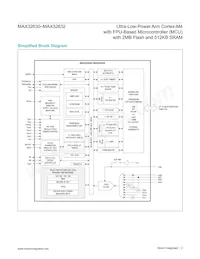 MAX32632IWQ+ Datenblatt Seite 2